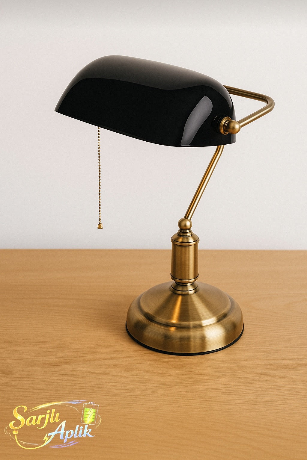 Şarjlı Banker Masa Lambası