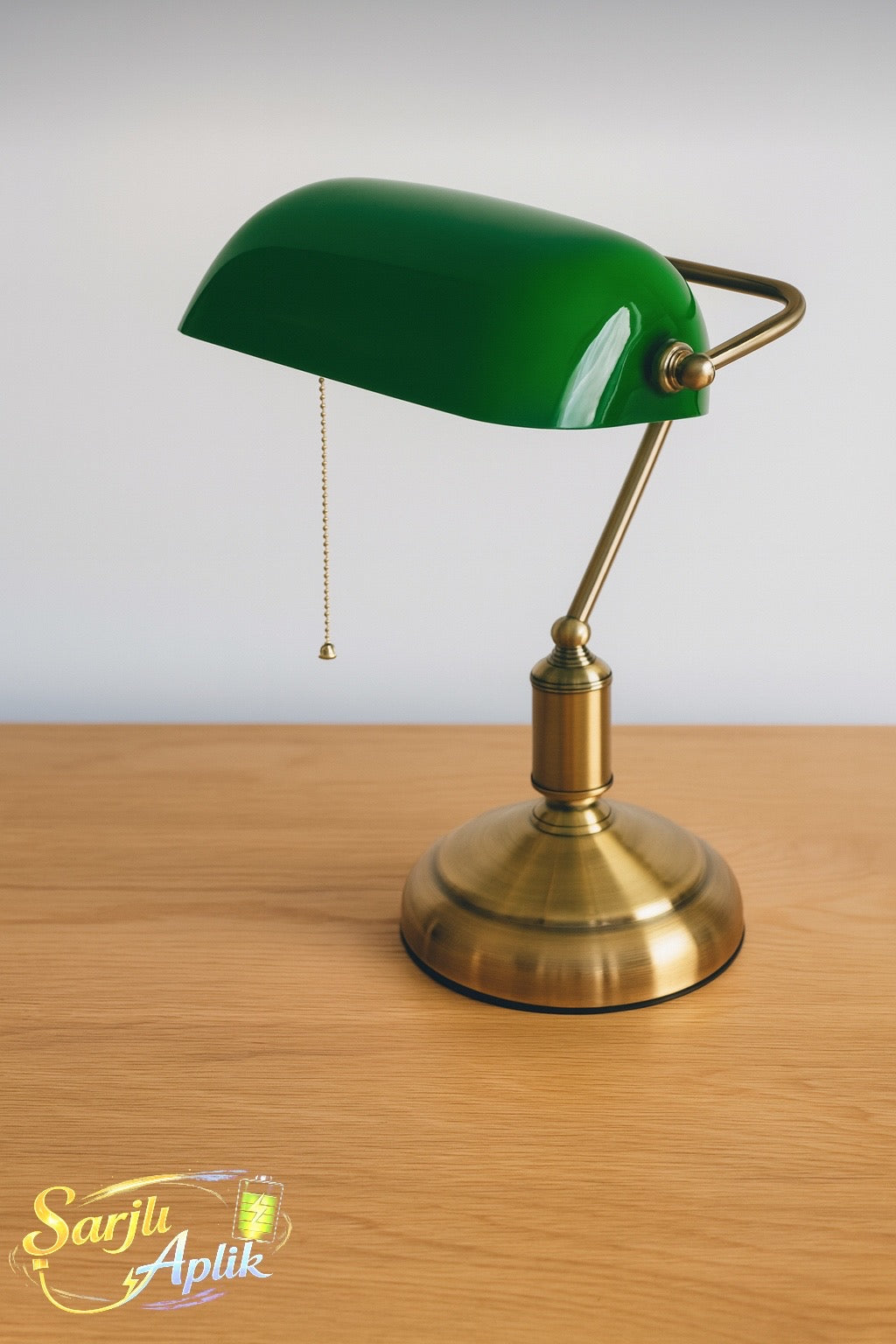 Şarjlı Banker Masa Lambası